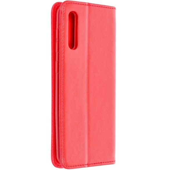 Samsung Galaxy M31s SM-M317F, Oldalra nyíló tok, stand, Magnet Book, piros
