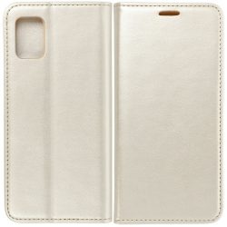   Samsung Galaxy M51 SM-M515F, Oldalra nyíló tok, stand, Magnet Book, arany