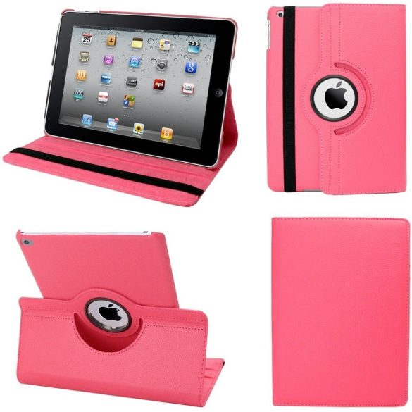 Apple iPad Air (2020) / iPad Air (2022), mappa tok, elforgatható (360°), rózsaszín