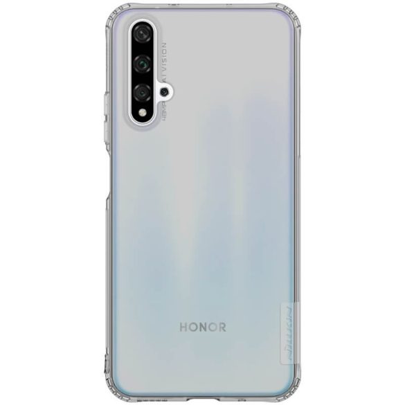 Huawei Honor 20 / 20S / Nova 5T, Szilikon tok, Nillkin Nature, ultravékony, szürke