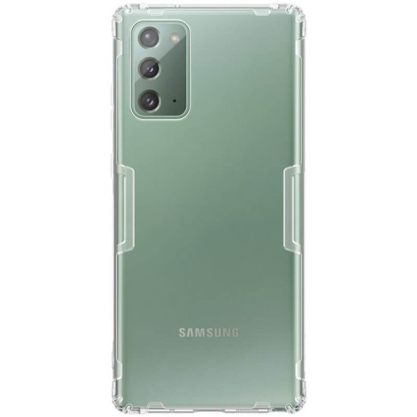 Samsung Galaxy Note 20 / 20 5G SM-N980 / N981, Szilikon tok, Nillkin Nature, ultravékony, átlátszó