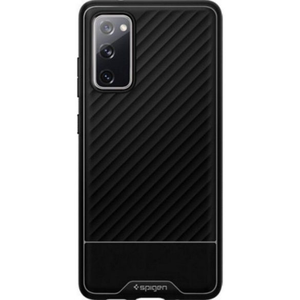 Samsung Galaxy S20 FE / S20 FE 5G SM-G780 / G781, Szilikon tok, Spigen Core Armor, karbon minta, fekete