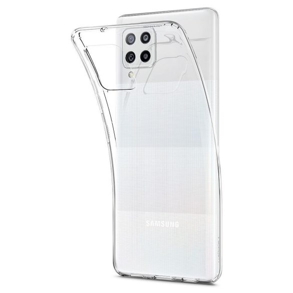 Samsung Galaxy A42 5G / M42 5G SM-A426B / M426B, Szilikon tok, Spigen Liquid Crystal, átlátszó