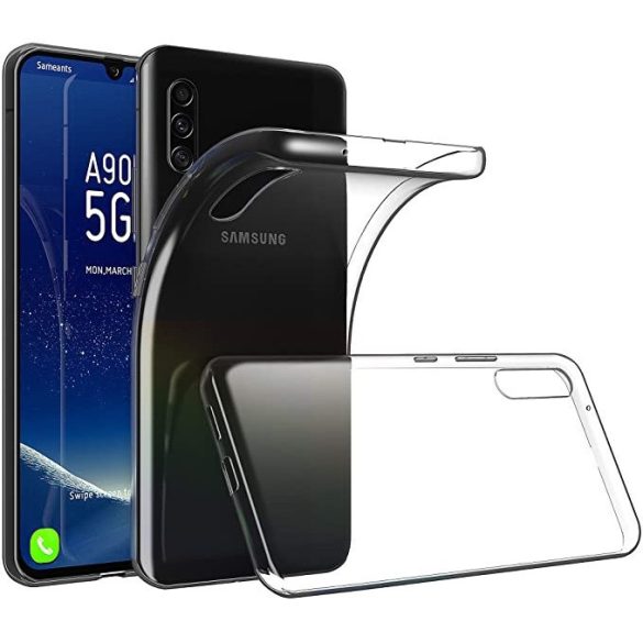 Samsung Galaxy S21 5G SM-G991, Szilikon tok, ultravékony, átlátszó