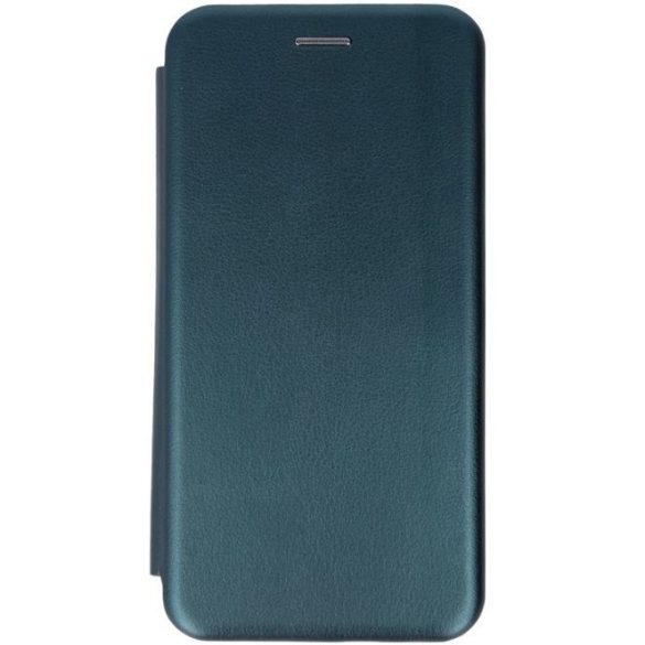 Samsung Galaxy S21 Ultra 5G SM-G998, Oldalra nyíló tok, stand, Forcell Elegance, zöld