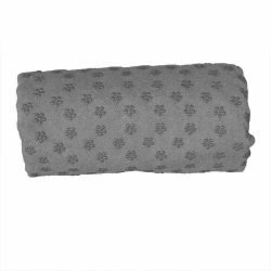   Csúszásgátlós jógatörölköző, ajándék táskával, szürke