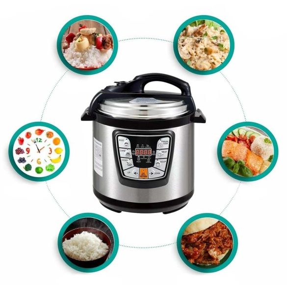 Slow cooker, multifunkciós kukta, 6L