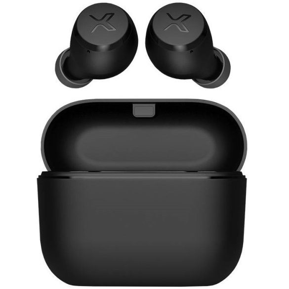 Bluetooth sztereó fülhallgató, v5.0, TWS, töltőtok, érintés vezérlés, zajszűrővel, vízálló, Edifier X3, fekete