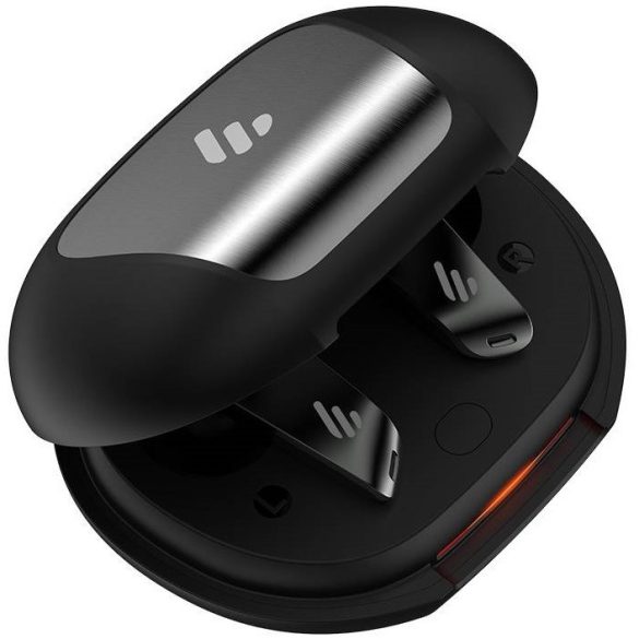 Bluetooth sztereó fülhallgató, v5.0, TWS, töltőtok, érintés vezérlés, zajszűrővel, vízálló, játékosoknak ajánlott, Edifier NeoBuds Pro, fekete