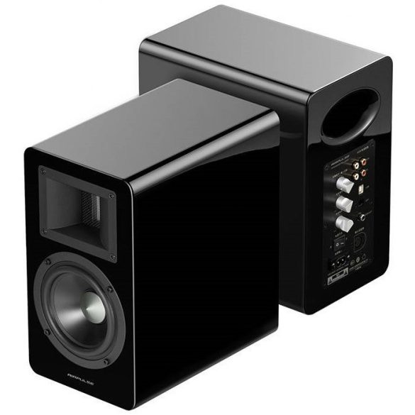 Hangszóró szett, 2.0, Aktív, 2 x 50W, Bluetooth, Optikai kimenet, USB aljzat, 3.5mm, Edifier Airpulse A100, fekete