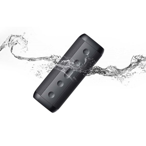 Bluetooth hordozható hangszóró, 10W, BT v5.0, funkció gombok, FM rádió, IPX5, 3.5mm, Havit SK835BT, fekete