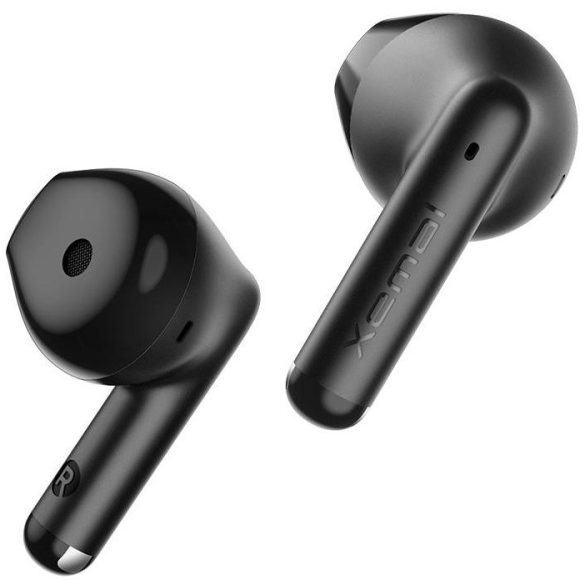 Bluetooth sztereó fülhallgató, v5.1, TWS, töltőtok, érintés vezérlés, zajszűrővel, vízálló, játékosoknak ajánlott, Edifier X2, fekete