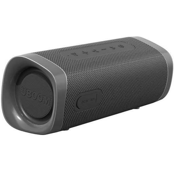 Bluetooth hordozható hangszóró, 28W, 2600 mAh, BT v5.0, mikrofon, funkció gombok, 3.5mm, IP67, EarFun UBOOML, fekete