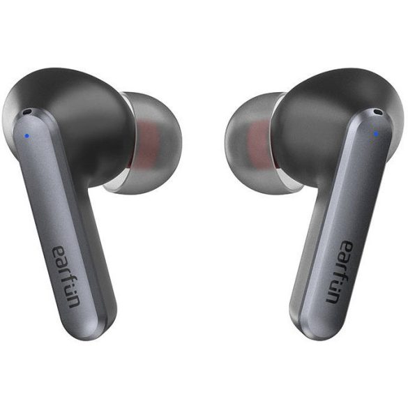 Bluetooth sztereó fülhallgató, v5.2, TWS, töltőtok, érintés vezérlés, zajszűrővel, vízálló, játékosoknak ajánlott, EarFun Air "S" TW201B, fekete