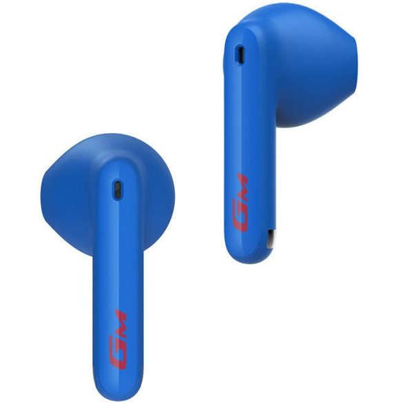 Bluetooth sztereó fülhallgató, v5.3, TWS, töltőtok, érintés vezérlés, zajszűrővel, vízálló, RGB világítás, játékosoknak ajánlott, Edifier Hecate GM3 Plus, kék