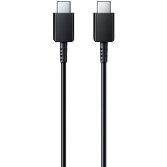 USB Type-C töltő- és adatkábel, USB Type-C, 100 cm, gyorstöltés, Samsung, fekete, gyári,