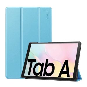 Samsung Galaxy Tab A7 10.4 (2020) SM-T500 / T505, mappa tok, Trifold, Enkay, világoskék