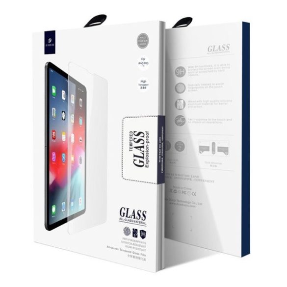 Apple iPad Pro 11 (2018 / 2020 / 2021 / 2022) / iPad Air (2020 / 2022), Kijelzővédő fólia, ütésálló fólia, Tempered Glass (edzett üveg), Dux Ducis, Clear