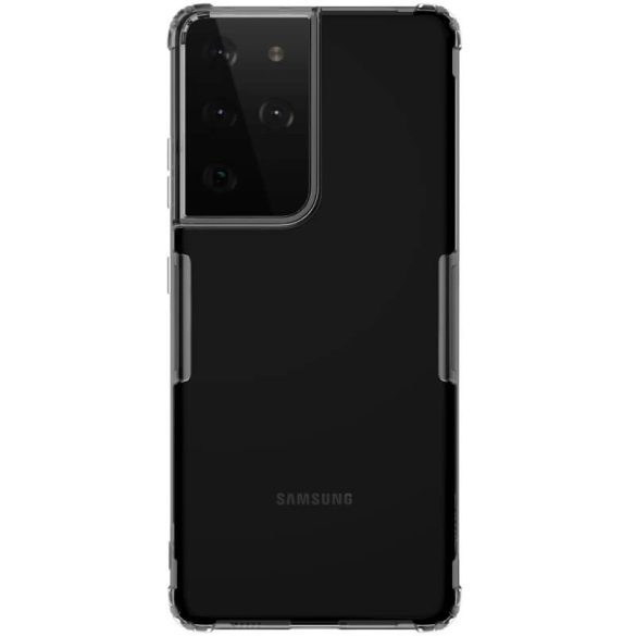 Samsung Galaxy S21 Ultra 5G SM-G998, Szilikon tok, Nillkin Nature, ultravékony, szürke