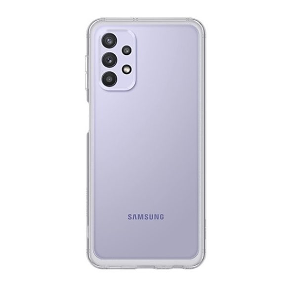 Samsung Galaxy A32 5G SM-A326B, Szilikon tok, átlátszó, gyári