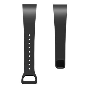 Xiaomi Mi Band 4C, szilikon pótszíj, állítható, fekete, gyári