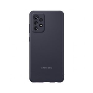 Samsung Galaxy A72 / A72 5G SM-A725F / A726B, Szilikon tok, fekete, gyári