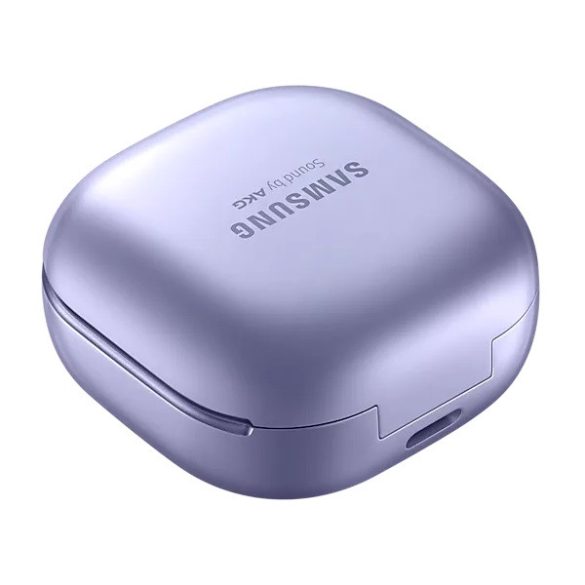 Bluetooth sztereó fülhallgató, v5.0, töltőtok, érintés vezérlés, IPX7, Samsung Galaxy Buds Pro, lila, gyári