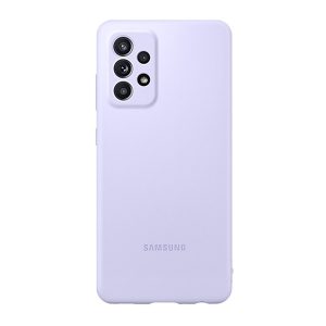 Samsung Galaxy A52 / A52 5G / A52s 5G SM-A525F / A526B / A528B, Szilikon tok, lila, gyári