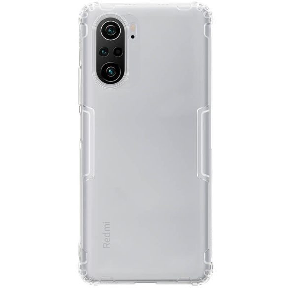 Xiaomi Redmi K40 / K40 Pro / K40 Pro Plus / Mi 11i / Poco F3, Szilikon tok, Nillkin Nature, ultravékony, átlátszó