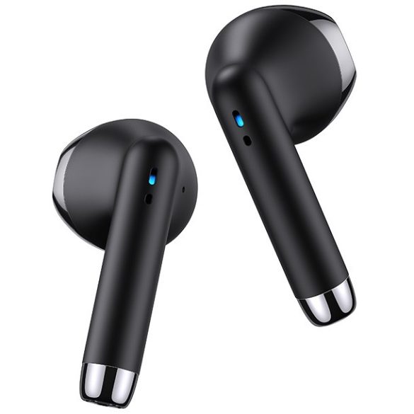 Bluetooth sztereó fülhallgató, v5.0, TWS, töltőtok, vízálló, érintés vezérlés, Usams IA04, fekete