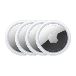   Apple AirTag  nyomkövető, Bluetooth, NFC, gyorsulásmérő, vízálló, Apple, fehér, gyári, 4 db / csomag