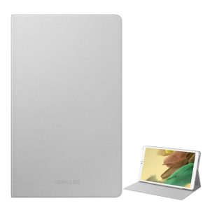 Samsung Galaxy Tab A7 Lite 8.7 SM-T220 / T225, mappa tok, stand, érintőceruza tartó, ezüst, gyári