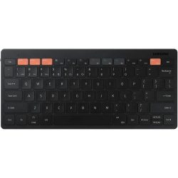   Univerzális bluetooth billentyűzet, v5.0, QWERTY, angol nyelvű, Samsung Smart Keyboard Trio 500, fekete, gyári