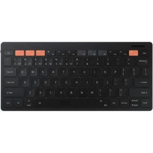 Univerzális bluetooth billentyűzet, v5.0, QWERTY, angol nyelvű, Samsung Smart Keyboard Trio 500, fekete, gyári