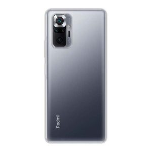 Xiaomi Redmi Note 10 Pro, Szilikon tok, ultravékony, Blautel 4-OK, átlátszó