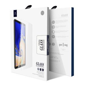 Samsung Galaxy Tab A7 Lite 8.7 SM-T220 / T225, Kijelzővédő fólia, ütésálló fólia (az íves részre is!), Tempered Glass (edzett üveg), Anti Blue Ray, Dux Ducis, Clear