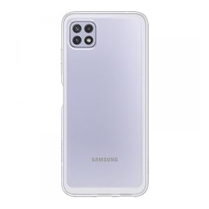 Samsung Galaxy A22 5G SM-A226B, Szilikon tok, átlátszó, gyári