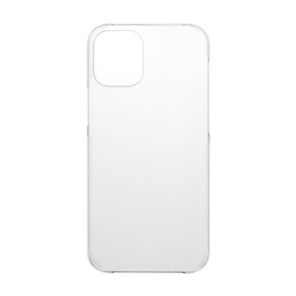 Apple iPhone 13 Mini, Műanyag hátlap védőtok, gumírozott, áttetsző