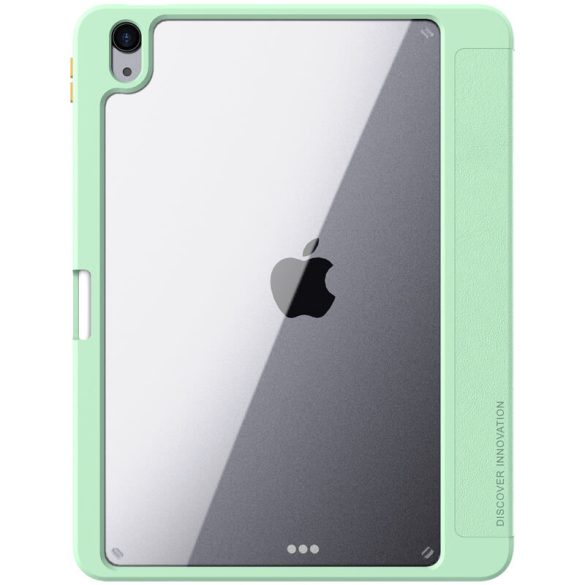 Apple iPad Air (2020) / iPad Air (2022), mappa tok, közepesen ütésálló, Apple Pencil tartóval, kamera védelem, Smart Case, Nillkin Bevel, zöld