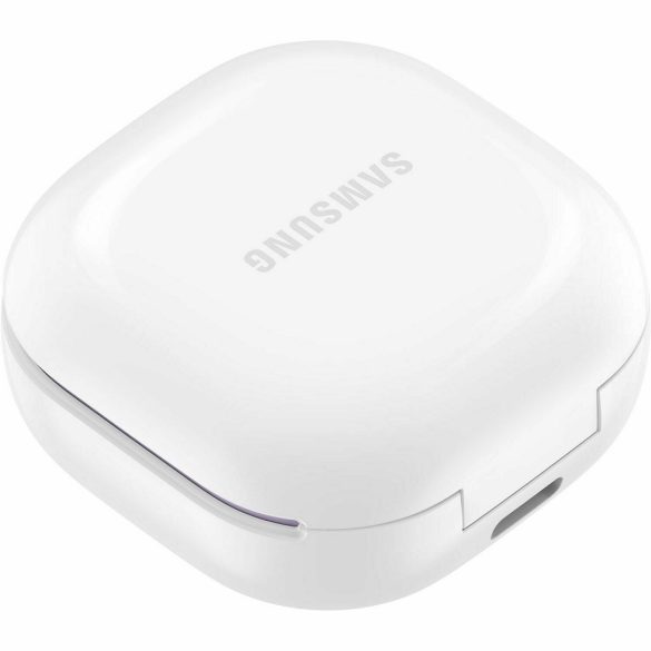 Bluetooth sztereó fülhallgató, v5.2, töltőtok, érintés vezérlés, zajszűrővel, Samsung Galaxy Buds 2, lila, gyári