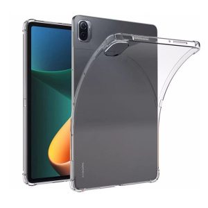 Xiaomi Mi Pad 5 (11.0) / Mi Pad 5 Pro (11.0), Szilikon tok, közepesen ütésálló, légpárnás sarok, átlátszó