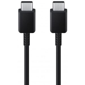 USB Type-C töltő- és adatkábel, USB Type-C, 180 cm, 3000 mA, 60W, gyorstöltés, Samsung, fekete, gyári