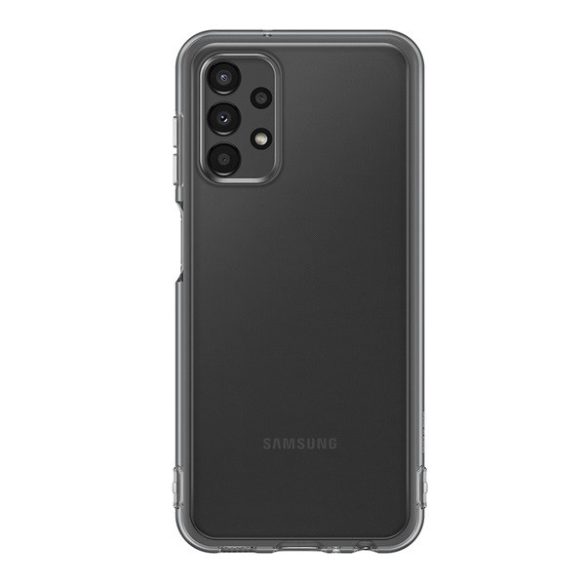Samsung Galaxy A13 4G SM-A135F / A137F, Szilikon tok, sötétszürke, gyári