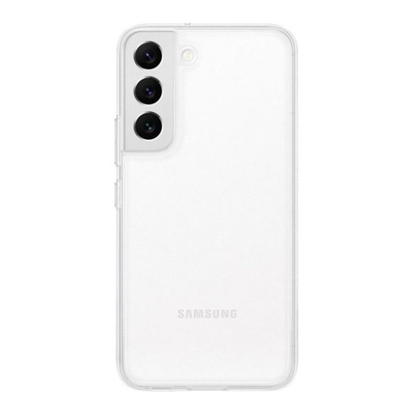 Samsung Galaxy S22 5G SM-S901, Műanyag hátlap védőtok, gyári, átlátszó