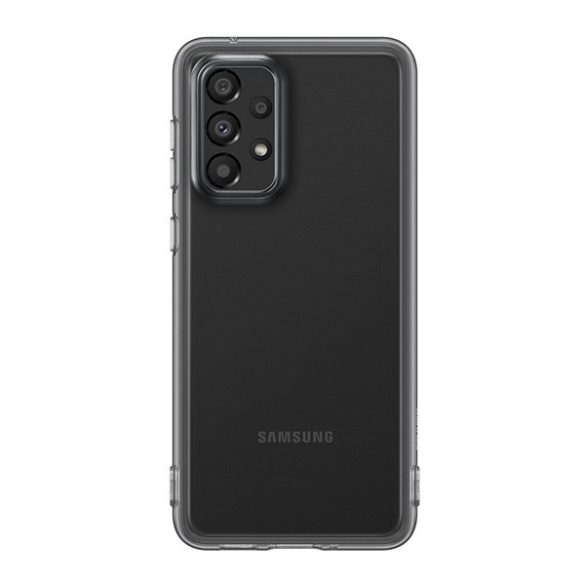 Samsung Galaxy A33 5G SM-A336B, Szilikon tok, fekete, gyári