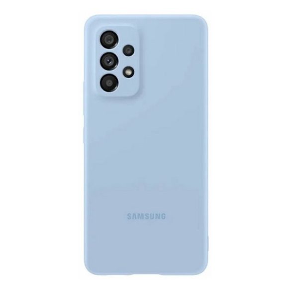 Samsung Galaxy A53 5G SM-A536U, Szilikon tok, világoskék, gyári