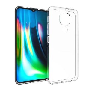 Motorola Moto G9 / G9 Play / E7 Plus, Szilikon tok, ultravékony, átlátszó