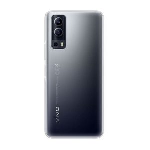 Vivo Y72 5G (V2041), Szilikon tok, ultravékony, Blautel 4-OK, átlátszó