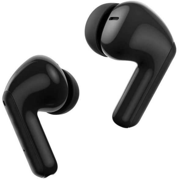 Bluetooth sztereó fülhallgató, v5.1, TWS, töltőtok, érintés vezérlés, zajszűrővel, Baseus Simu S1, fekete