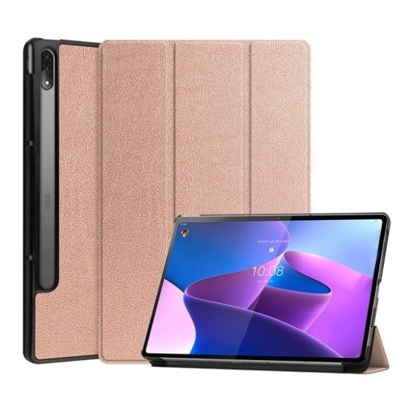 Lenovo Tab P12 Pro (12.6) TB-Q706F, mappa tok, Trifold, vörösarany